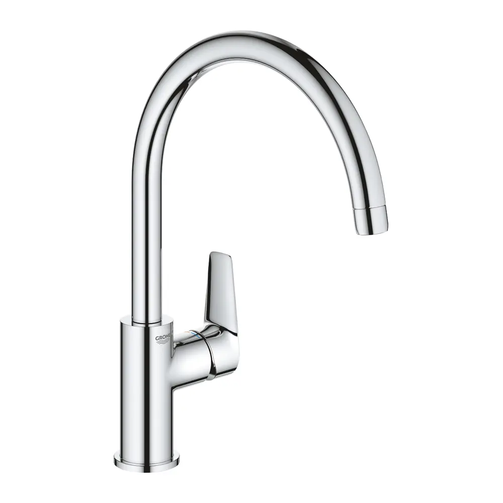 Фото Смеситель для кухни GROHE BauEdge 207 мм, хром Фото Смеситель для кухни GROHE BauEdge 207 мм, хром