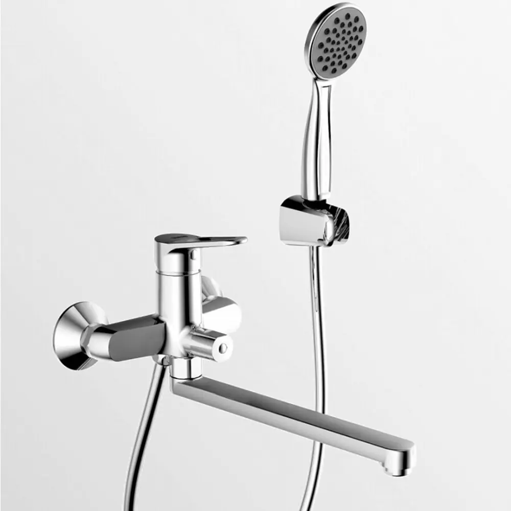 Фото 2 Смеситель для ванны Bravat Eco F6111147C-LB Фото 2 Смеситель для ванны Bravat Eco F6111147C-LB