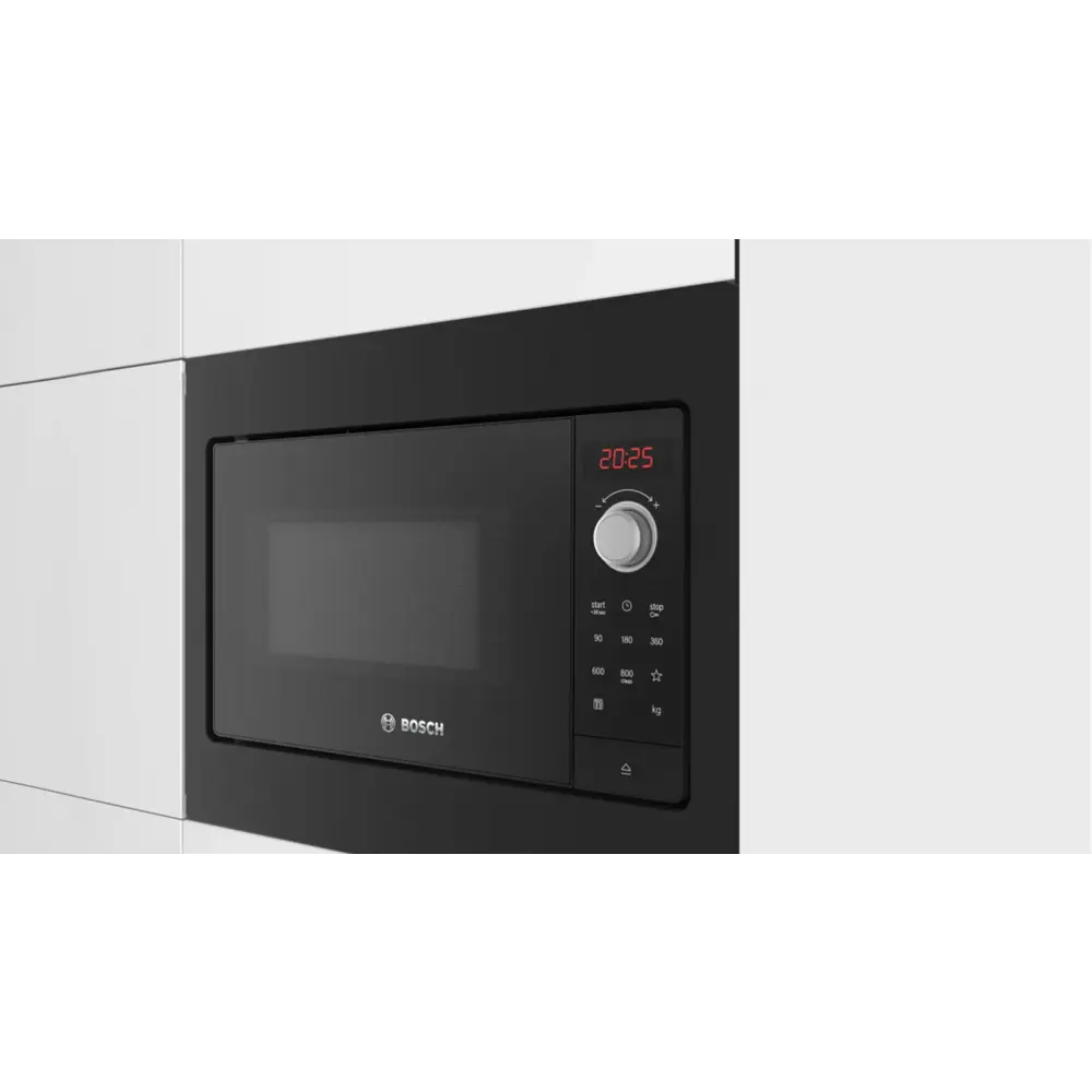 Фото 2 Встраиваемая микроволновая печь Bosch Serie 2 Bfl 523mb3 20 л 49.5x38.2x33.5 см цвет черный Фото 2 Встраиваемая микроволновая печь Bosch Serie 2 Bfl 523mb3 20 л 49.5x38.2x33.5 см цвет черный