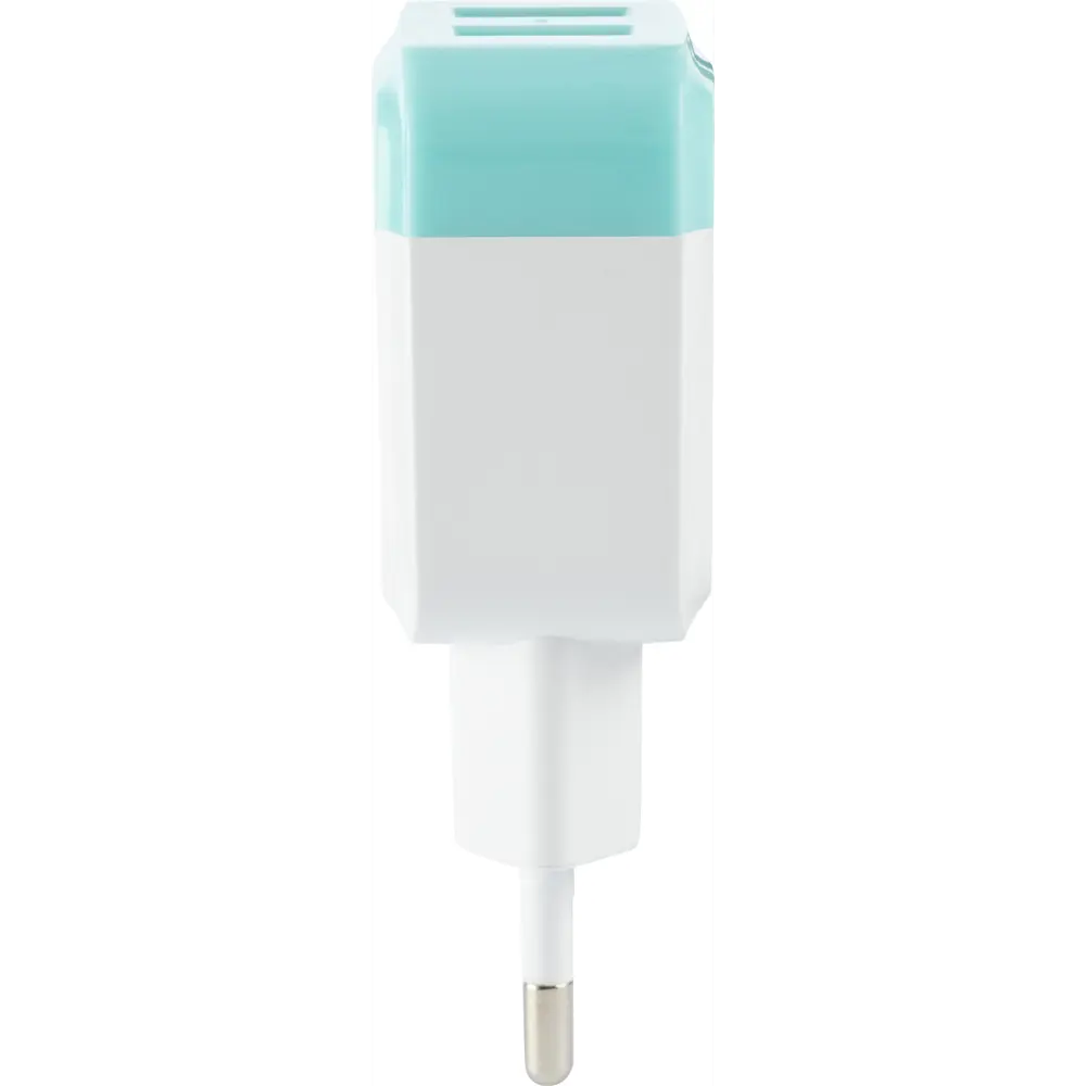 Фото 3 Зарядное устройство сетевое Energy ET-33 2 USB 2.1А цвет белый Фото 3 Зарядное устройство сетевое Energy ET-33 2 USB 2.1А цвет белый