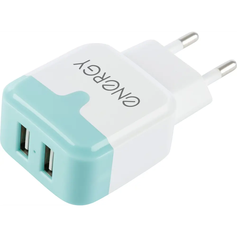 Фото Зарядное устройство сетевое Energy ET-33 2 USB 2.1А цвет белый Фото Зарядное устройство сетевое Energy ET-33 2 USB 2.1А цвет белый