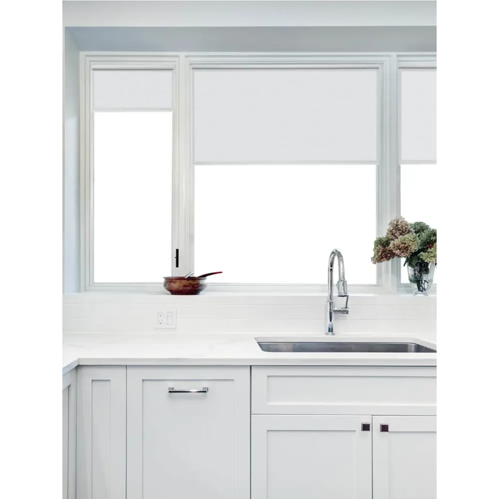 Фото 2 Рулонная штора Decofest Эко 45x160 см цвет белый Мини Фото 2 Рулонная штора Decofest Эко 45x160 см цвет белый Мини