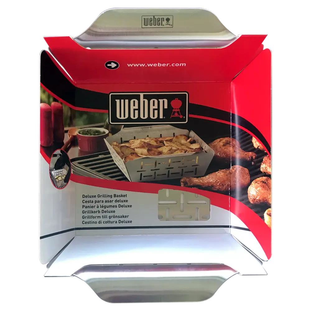 Фото 3 Противень для гриля перфорированный квадратный Weber Фото 3 Противень для гриля перфорированный квадратный Weber