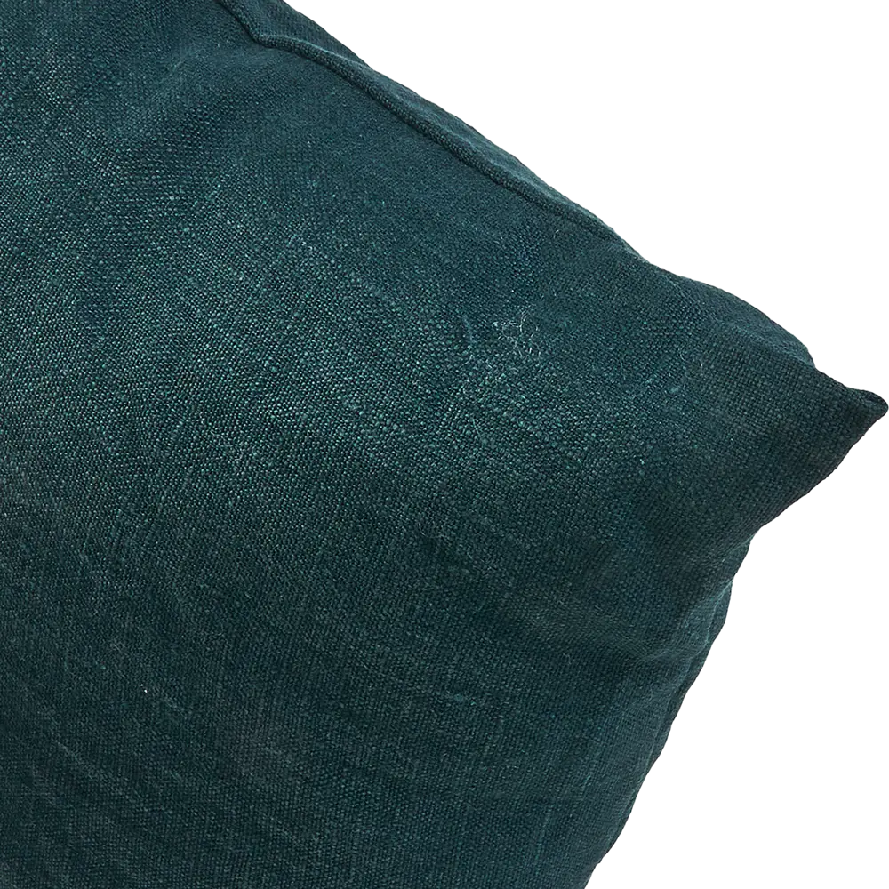 Фото 3 Подушка Inspire Danae 45x45 см цвет черно-синий Fjord 0 Фото 3 Подушка Inspire Danae 45x45 см цвет черно-синий Fjord 0
