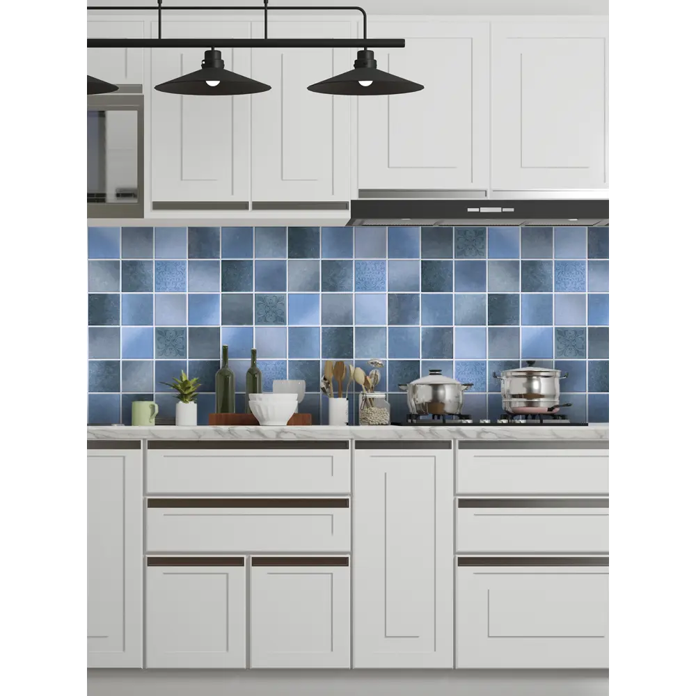 Фото 4 Наклейка-кухонный фартук Dekorio 22001051, 20x20 см, 1 шт