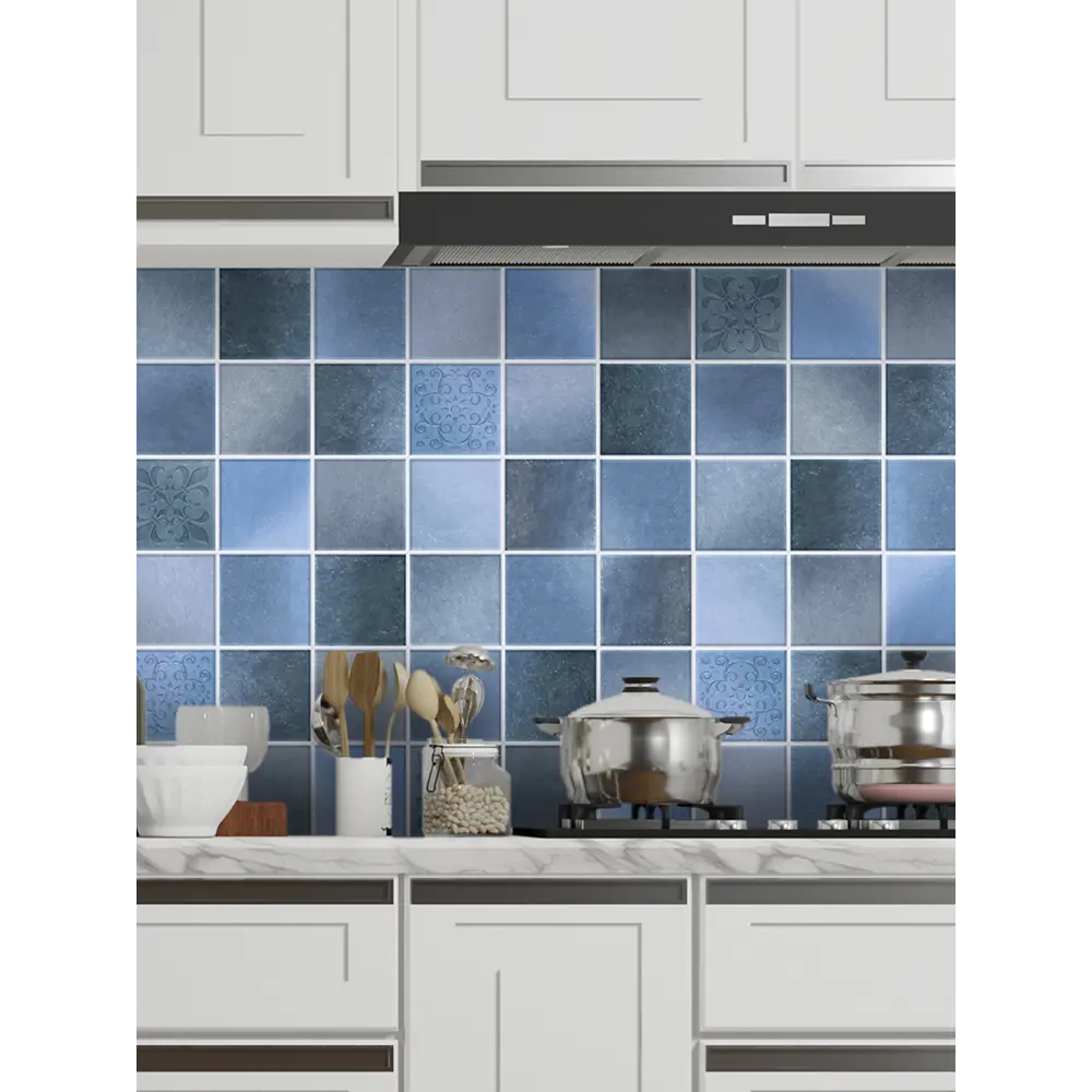 Фото 3 Наклейка-кухонный фартук Dekorio 22001051, 20x20 см, 1 шт