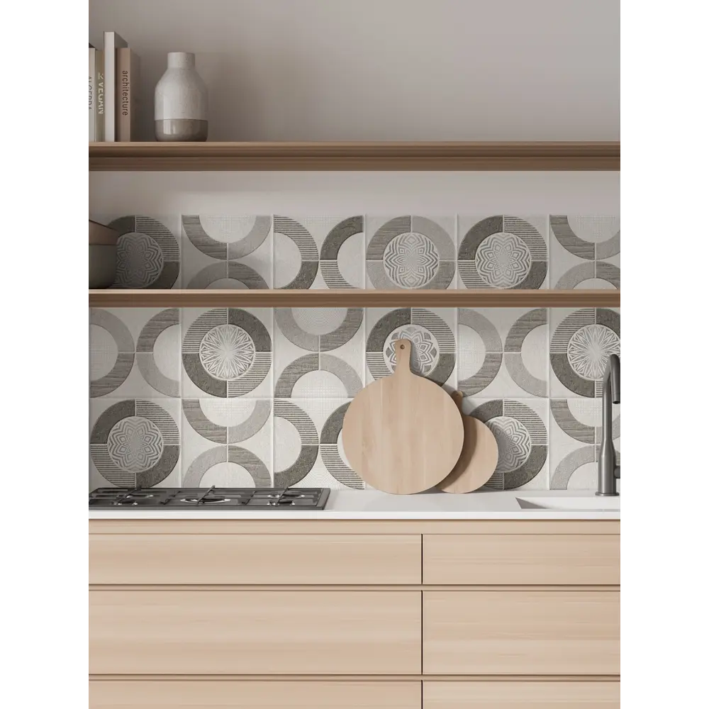 Фото 5 Наклейка-кухонный фартук Dekorio 22001152, 20x20 см, 1 шт Фото 5 Наклейка-кухонный фартук Dekorio 22001152, 20x20 см, 1 шт