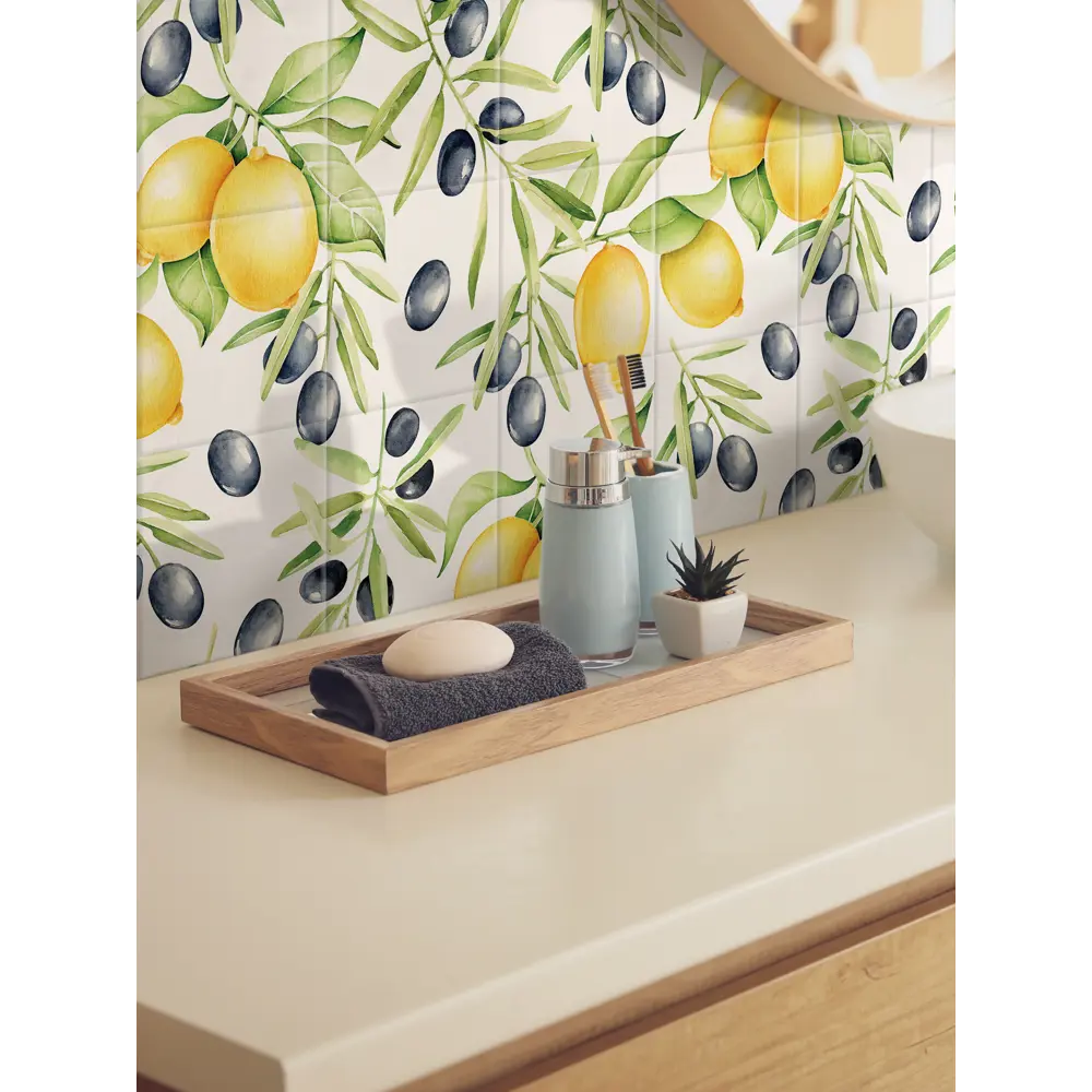 Фото 5 Наклейка-кухонный фартук Dekorio 22001179, 20x20 см, 1 шт Фото 5 Наклейка-кухонный фартук Dekorio 22001179, 20x20 см, 1 шт