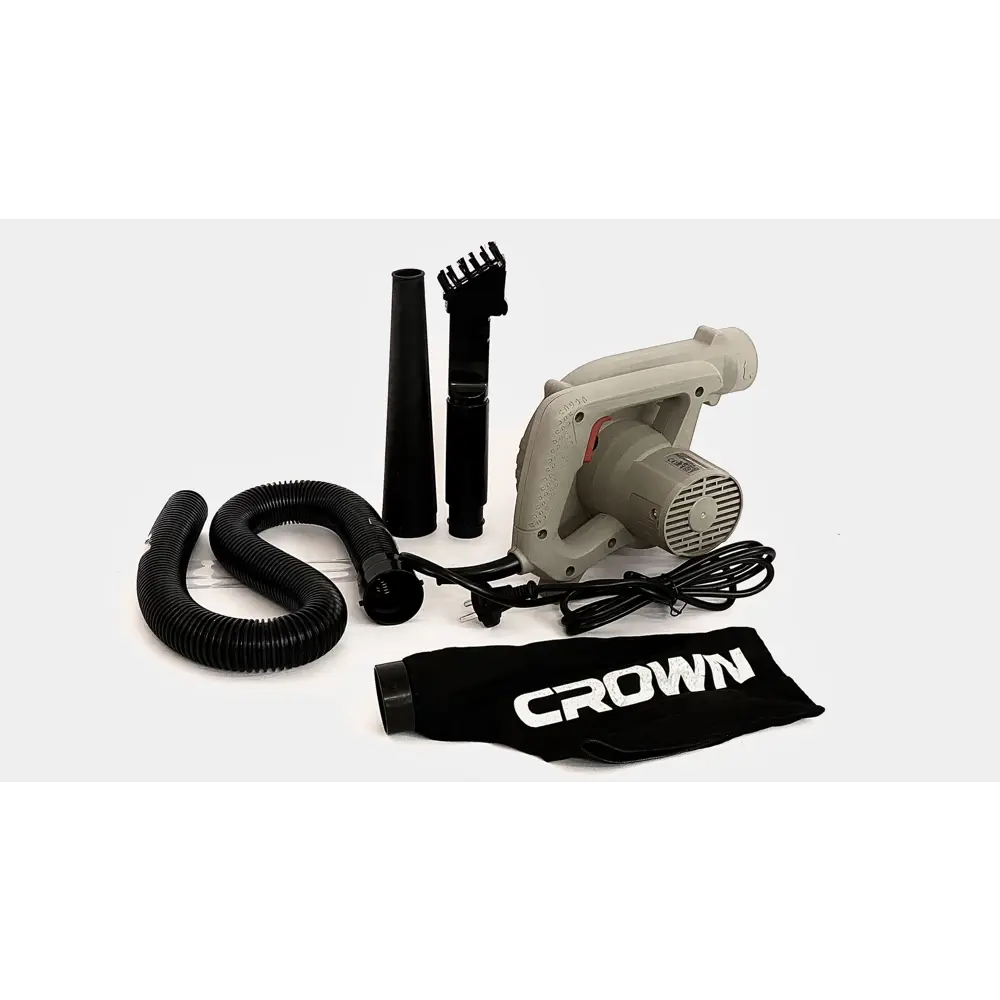 Фото 2 Пылесос-воздуходувка электрический Crown CT17010V-A 710 Вт Фото 2 Пылесос-воздуходувка электрический Crown CT17010V-A 710 Вт
