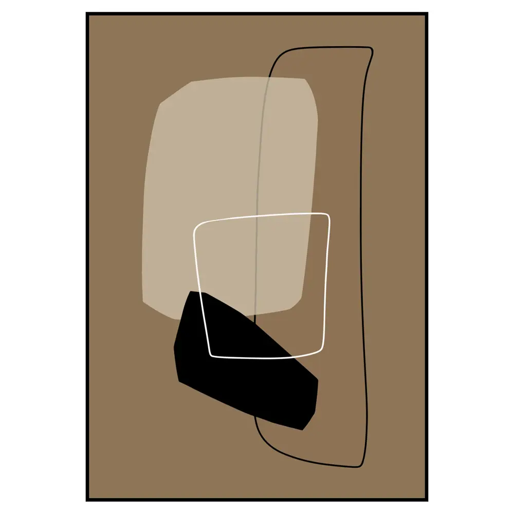 Фото 2 Постер 28 картин "Коричневый минимализм" 70x50 см Фото 2 Постер 28 картин "Коричневый минимализм" 70x50 см