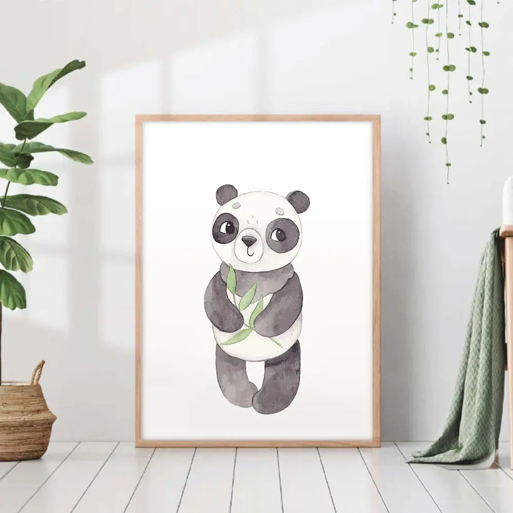 Фото Постер 28 картин "Панда и бамбук" 50x40 см Фото Постер 28 картин "Панда и бамбук" 50x40 см