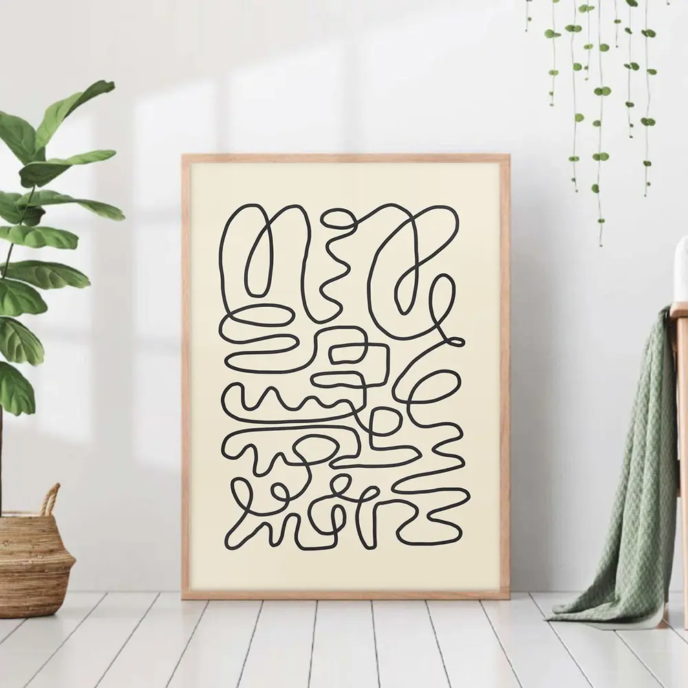 Фото Постер 28 картин "Абстрактные петли" 70x50 см Фото Постер 28 картин "Абстрактные петли" 70x50 см