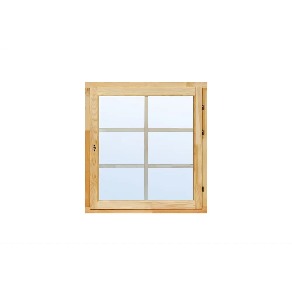 Фото Окно деревянное Timber&Style ОД ОСП (45) 1050х980мм с однокамерным стеклопакетом с раскладкой Фото Окно деревянное Timber&Style ОД ОСП (45) 1050х980мм с однокамерным стеклопакетом с раскладкой