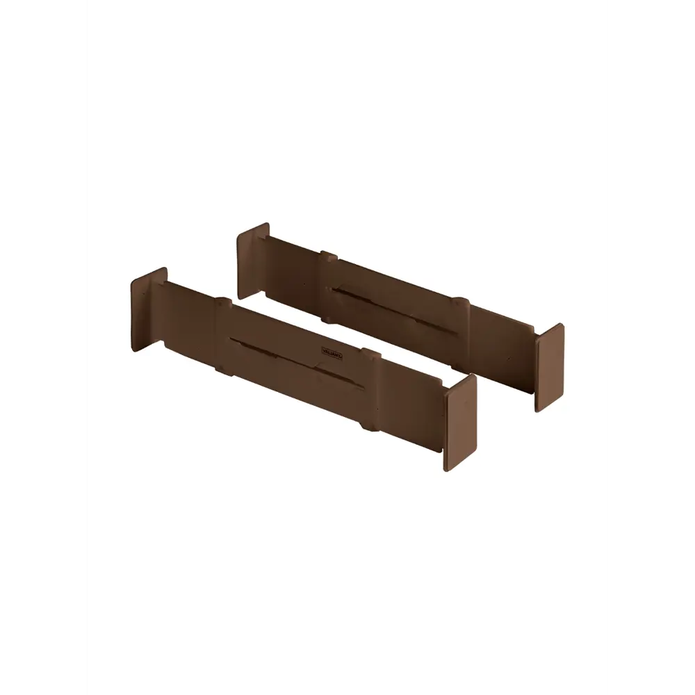 Фото 2 Набор разделителей для ящика 2 шт Valiant Drawer Organizer 33x8.8 см цвет коричневый Фото 2 Набор разделителей для ящика 2 шт Valiant Drawer Organizer 33x8.8 см цвет коричневый