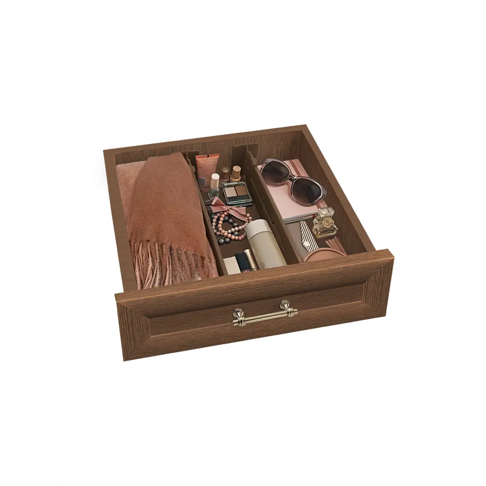 Фото Набор разделителей для ящика 2 шт Valiant Drawer Organizer 33x8.8 см цвет коричневый Фото Набор разделителей для ящика 2 шт Valiant Drawer Organizer 33x8.8 см цвет коричневый