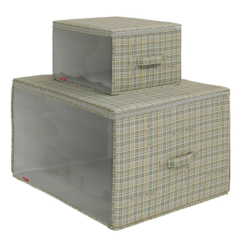 Фото Набор коробов 2 шт Valiant LG-CB-MS 50x35x60 см нетканый Фото Набор коробов 2 шт Valiant LG-CB-MS 50x35x60 см нетканый