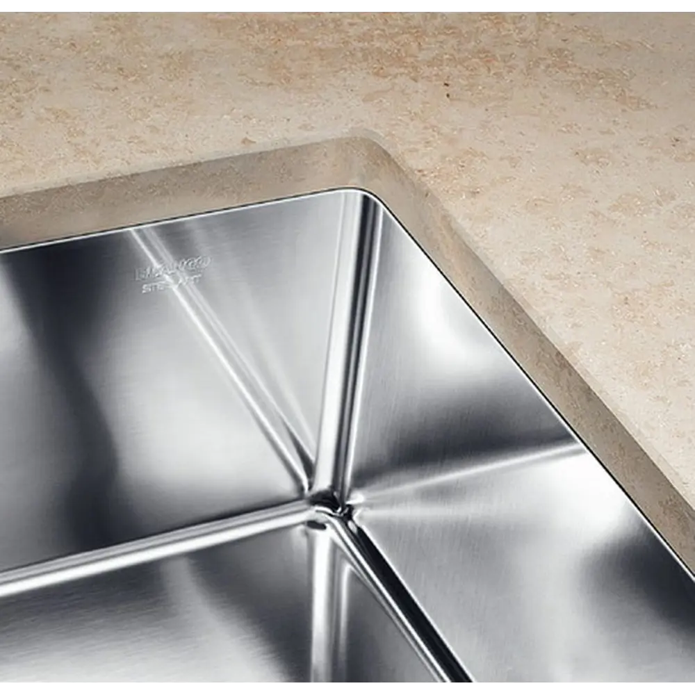 Фото 2 Мойка под столешницу Blanco Claron 340/180-U 59x44x19 см нержавеющая сталь цвет сталь Фото 2 Мойка под столешницу Blanco Claron 340/180-U 59x44x19 см нержавеющая сталь цвет сталь