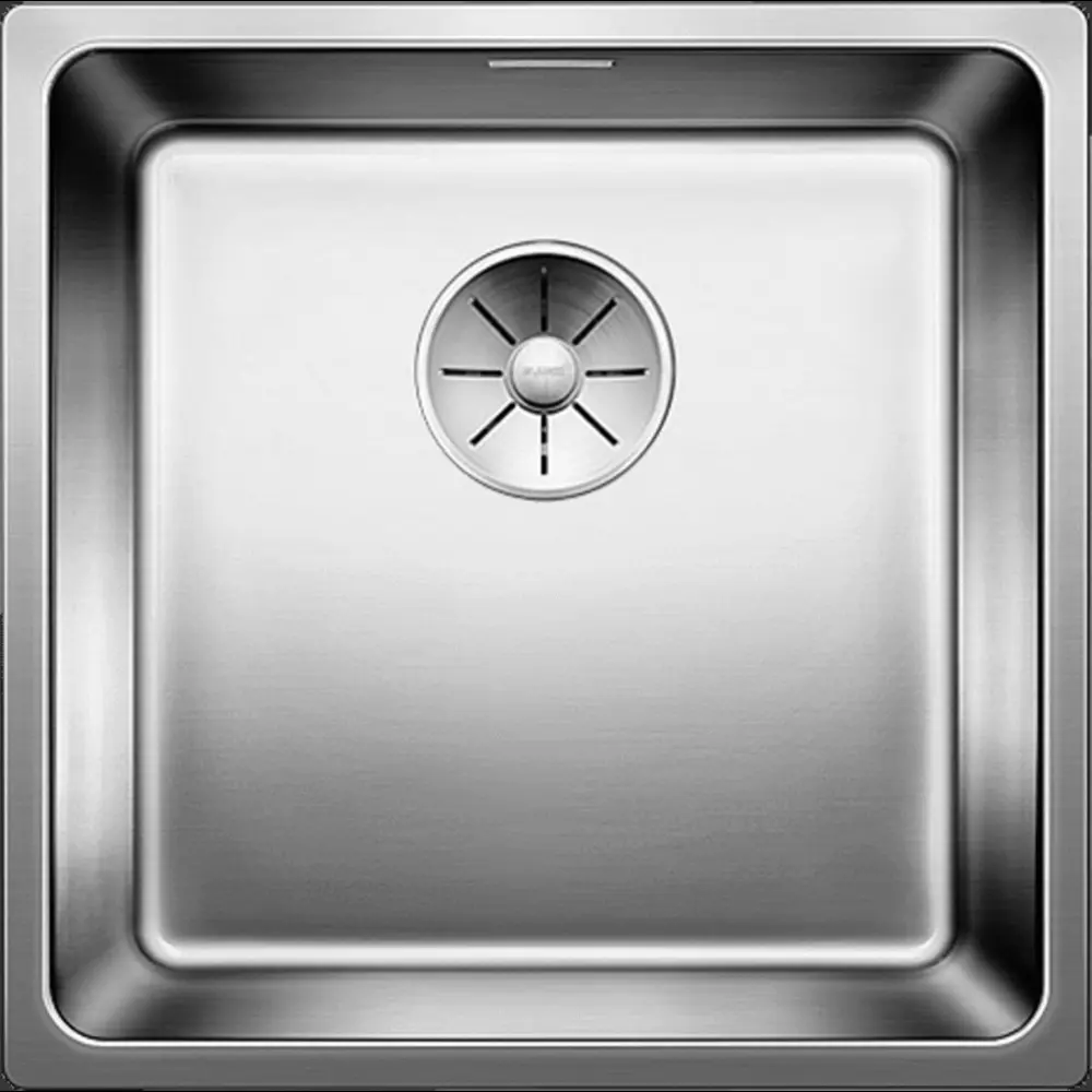 Фото Врезная мойка Blanco 400-If 44x44x19 см нержавеющая сталь цвет сталь Фото Врезная мойка Blanco 400-If 44x44x19 см нержавеющая сталь цвет сталь
