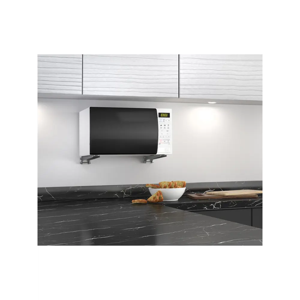 Фото Кронштейн для СВЧ Unico Metall 32 см цвет серый 220772 Фото Кронштейн для СВЧ Unico Metall 32 см цвет серый 220772