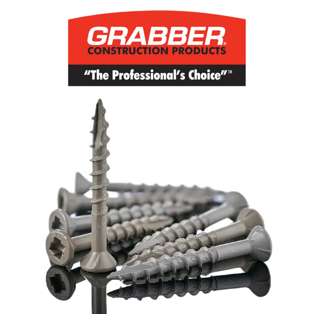 Фото Саморезы для фиброцемента Grabber LOX 4.2x32 мм 200 штук Фото Саморезы для фиброцемента Grabber LOX 4.2x32 мм 200 штук