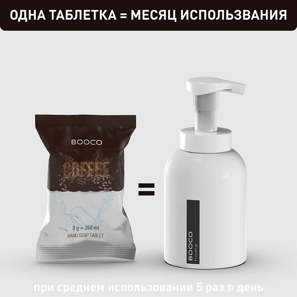 Фото 3 Жидкое мыло для рук BOOCO Кофе 1.7 л Фото 3 Жидкое мыло для рук BOOCO Кофе 1.7 л