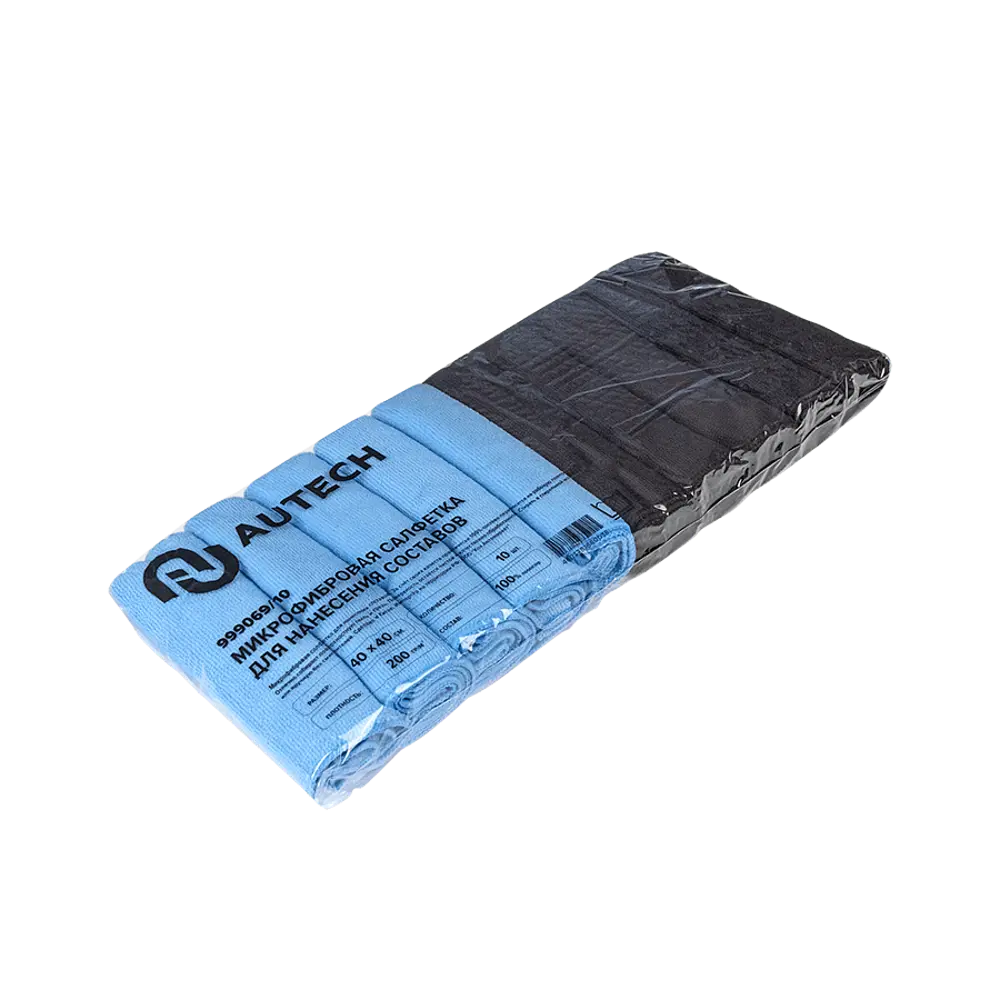 Фото Салфетки для уборки AUTECH 999069/10 микрофибра Фото Салфетки для уборки AUTECH 999069/10 микрофибра