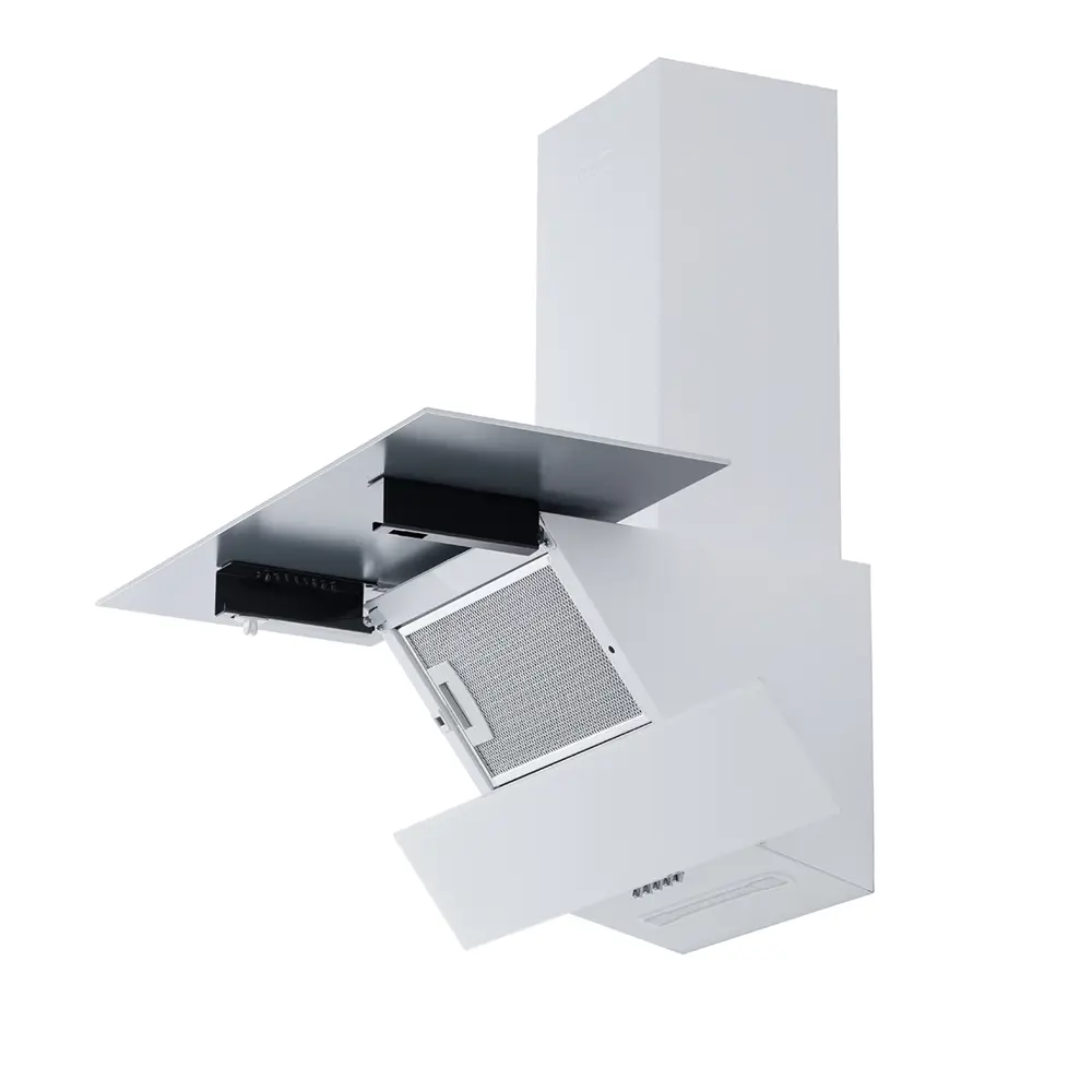 Фото 3 Вытяжка Delonghi KT-T63 WH, 3 скорости, 60 см Фото 3 Вытяжка Delonghi KT-T63 WH, 3 скорости, 60 см