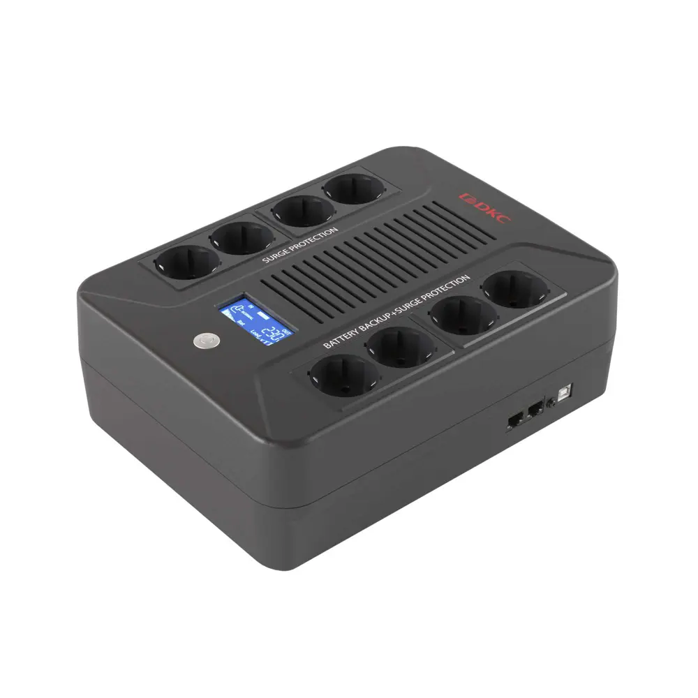 Фото Источник бесперебойного питания DKC INFO line-interactive PDU LCD 1000 ВА 600 Вт Фото Источник бесперебойного питания DKC INFO line-interactive PDU LCD 1000 ВА 600 Вт