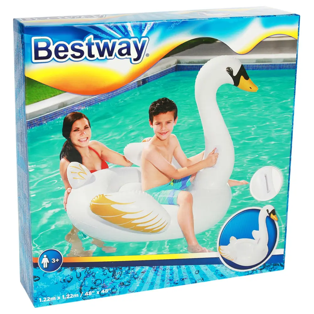 Фото 6 Плот для плавания Bestway Лебедь 122x122 см от 3 лет 41123 Фото 6 Плот для плавания Bestway Лебедь 122x122 см от 3 лет 41123