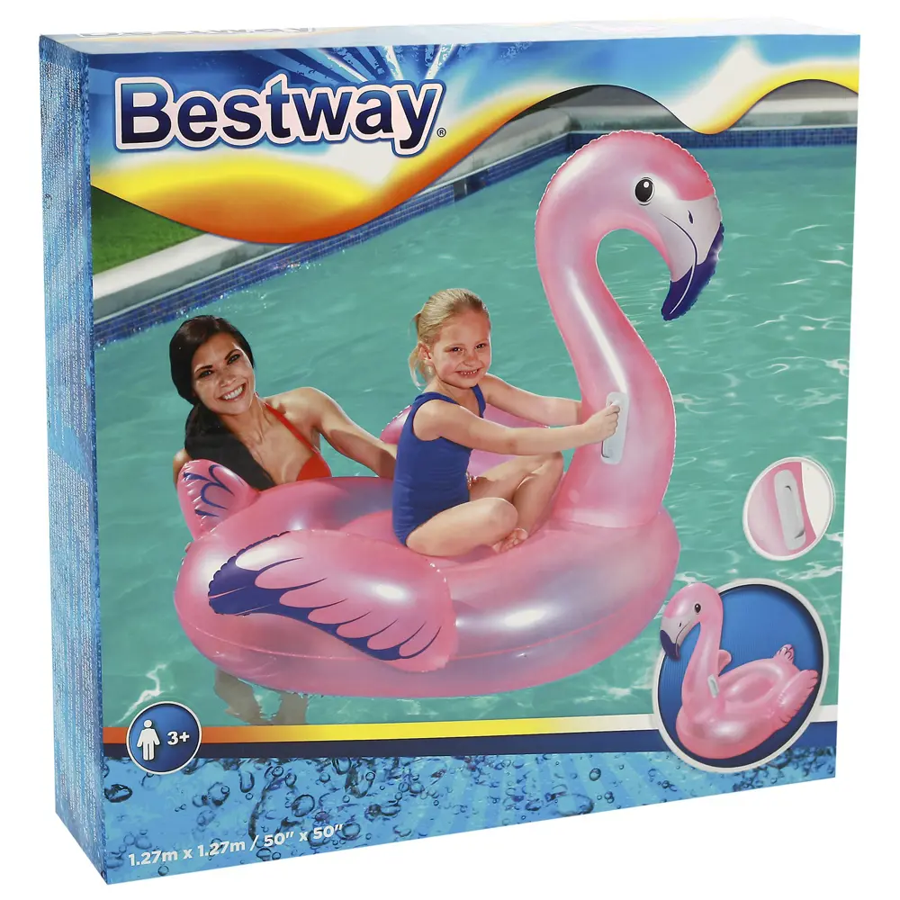 Фото 5 Плот для плавания Bestway Фламинго 127x127 см от 3 лет 41122 Фото 5 Плот для плавания Bestway Фламинго 127x127 см от 3 лет 41122