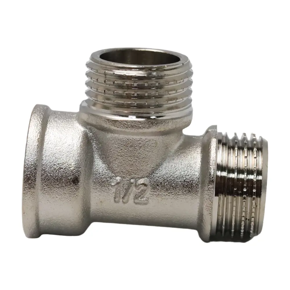 Фото 3 Тройник Aqualink 1/2"x1/2"x1/2" ВР-НР латунь k10935 Фото 3 Тройник Aqualink 1/2"x1/2"x1/2" ВР-НР латунь k10935
