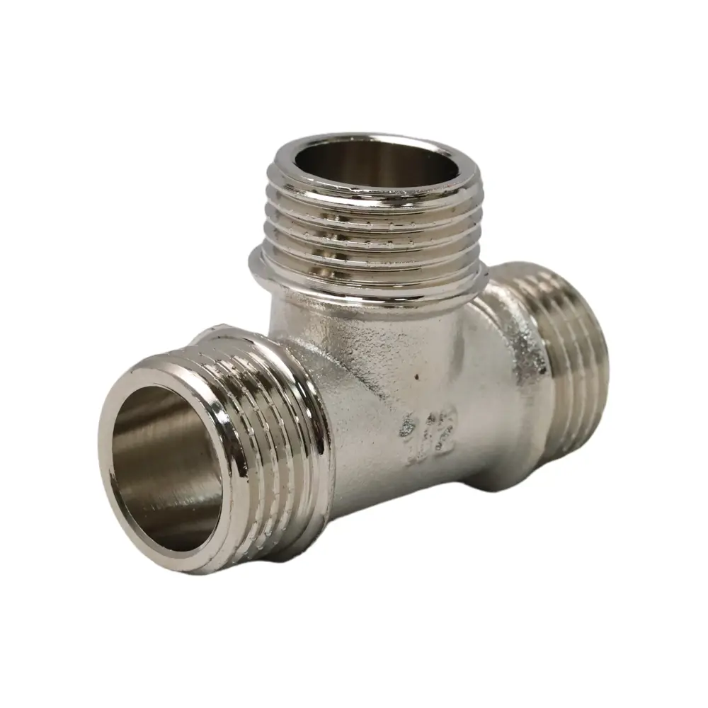 Фото 6 Тройник Aqualink 1/2"x1/2"x1/2" НР латунь k10923 Фото 6 Тройник Aqualink 1/2"x1/2"x1/2" НР латунь k10923