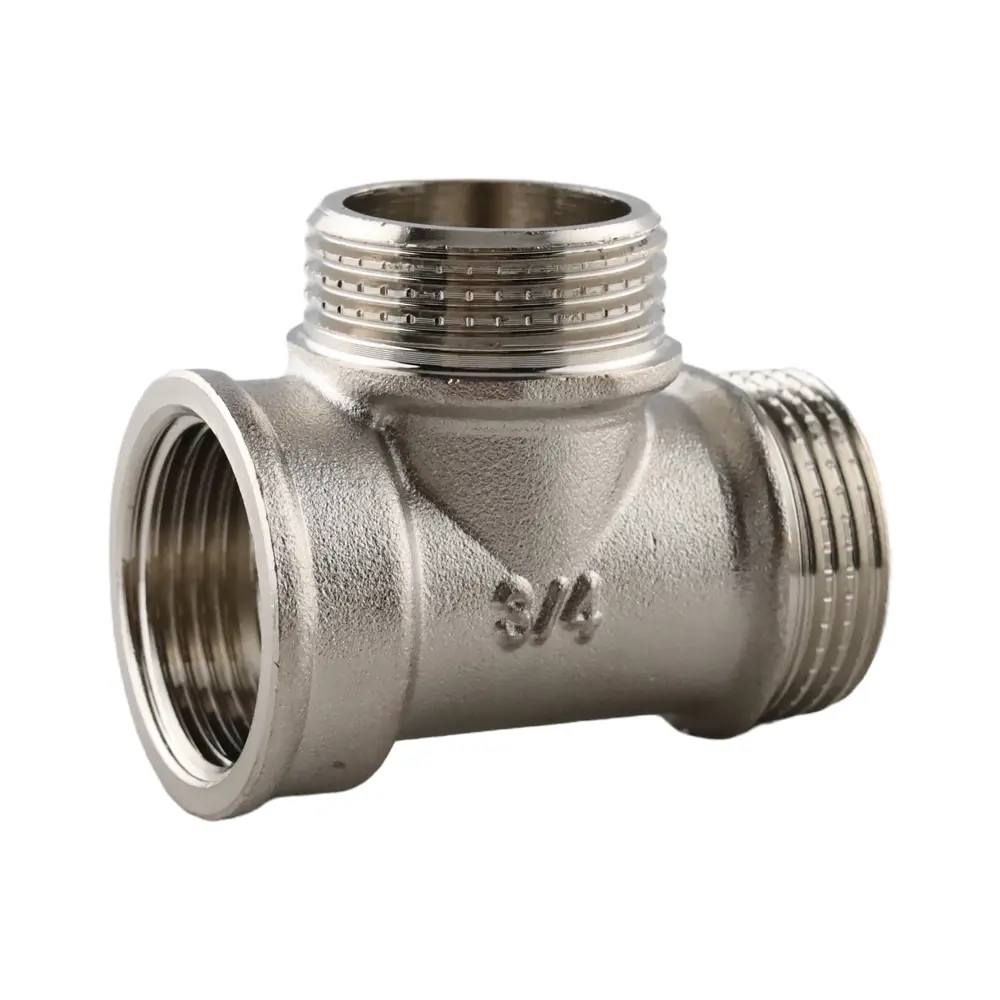 Фото 5 Тройник Aqualink 3/4"x3/4"x3/4" ВР-НР латунь k10997 Фото 5 Тройник Aqualink 3/4"x3/4"x3/4" ВР-НР латунь k10997