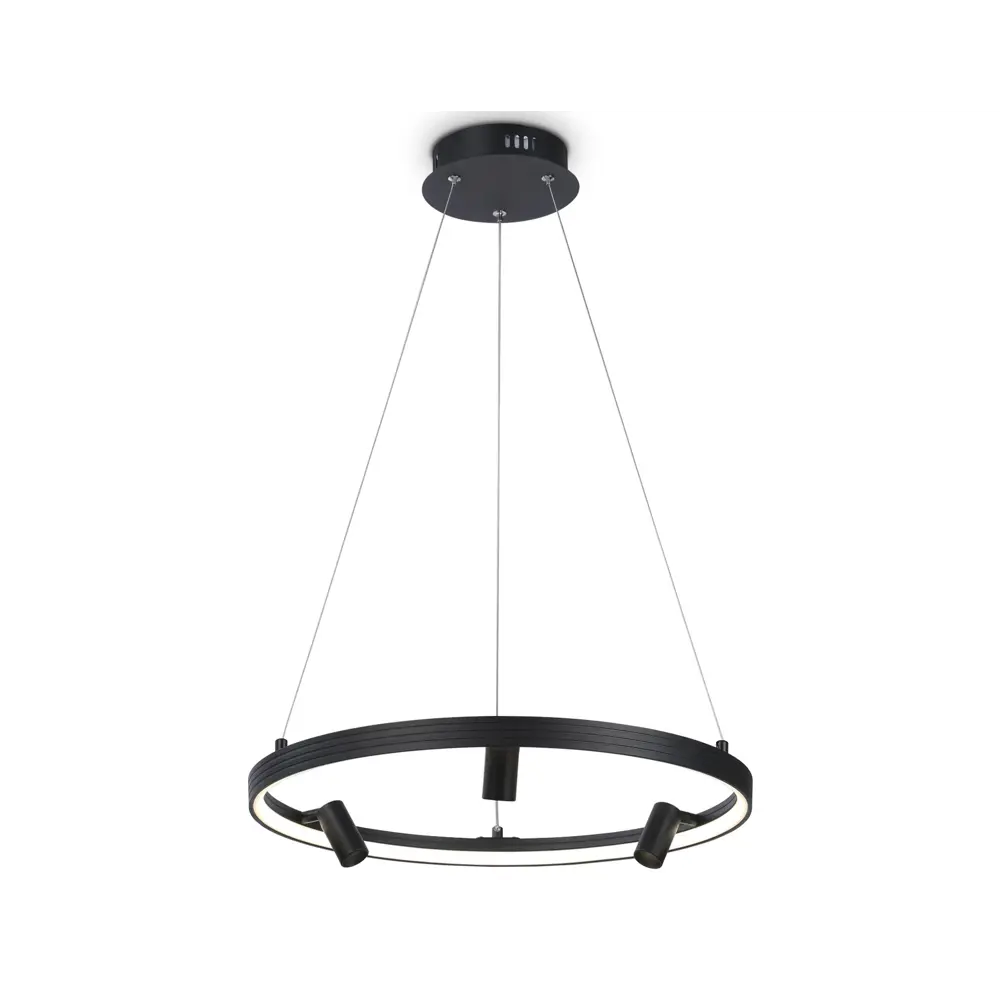 Фото Светильник подвесной светодиодный AMBRELLA LIGHT FL5284 Comfort 18 м² теплый белый свет цвет черный Фото Светильник подвесной светодиодный AMBRELLA LIGHT FL5284 Comfort 18 м² теплый белый свет цвет черный