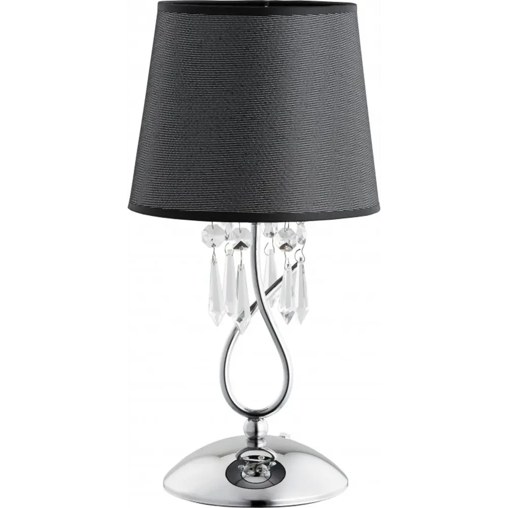 Фото Настольная лампа ALFA 11488 Baron цвет серый / серебристый Фото Настольная лампа ALFA 11488 Baron цвет серый / серебристый