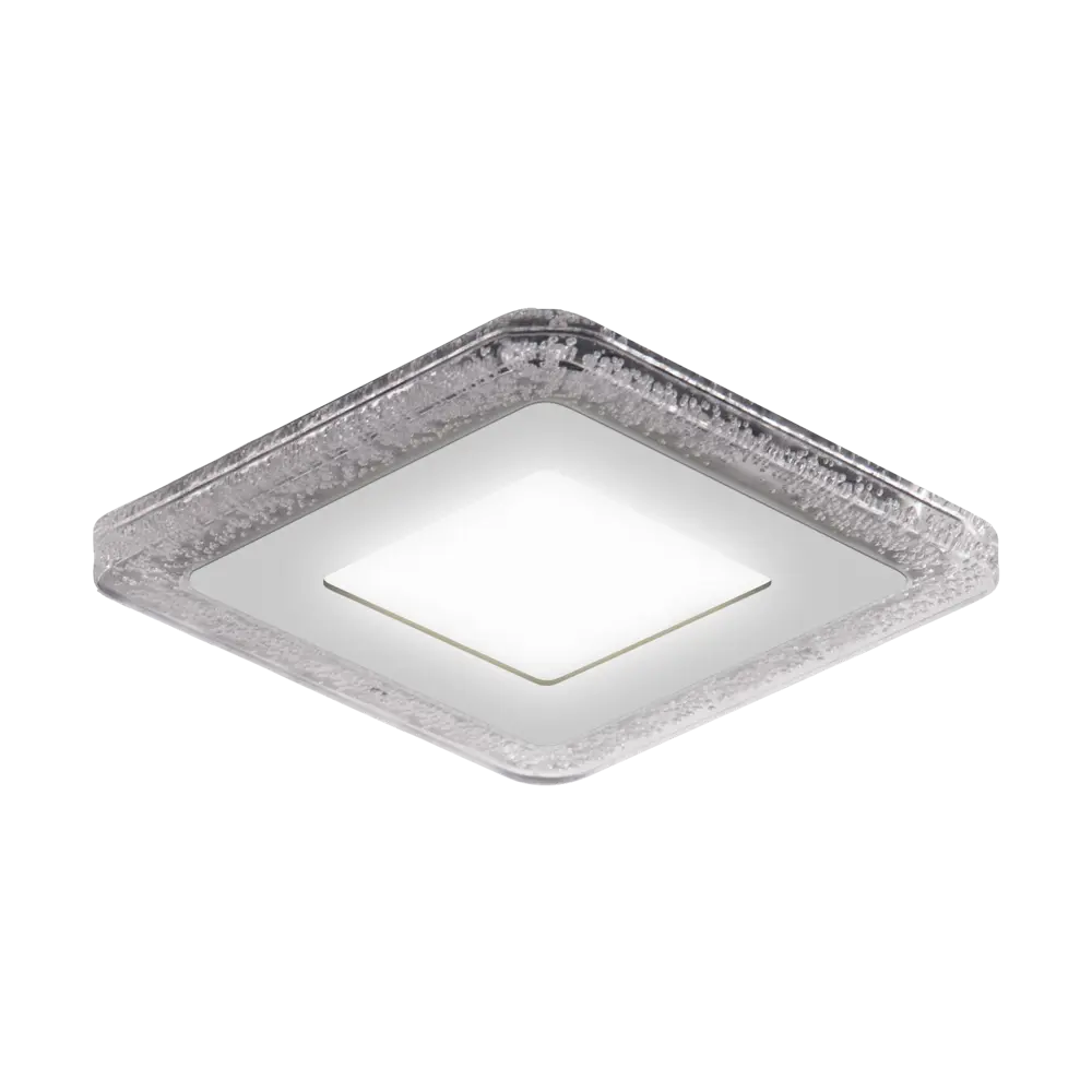 Фото 2 Светильник точечный встраиваемый LED Gauss BL320 LED-подсветка 3+3 Вт 350 Лм теплый белый свет квадрат под отверстие 80 мм Фото 2 Светильник точечный встраиваемый LED Gauss BL320 LED-подсветка 3+3 Вт 350 Лм теплый белый свет квадрат под отверстие 80 мм