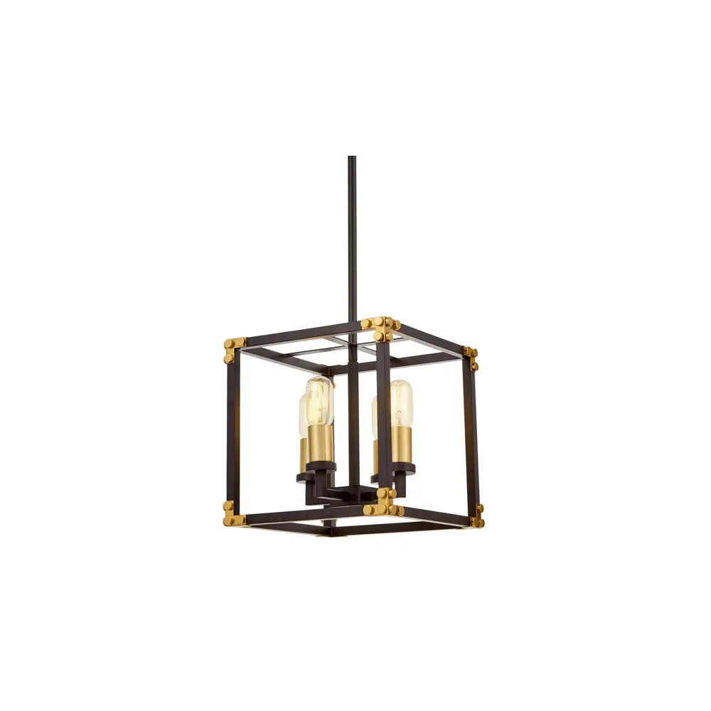 Фото Люстра подвесная светодиодная LUMINA DECO LDP 1140-4 BK+MD Waldorf 4 лампы 16 м² цвет черный Фото Люстра подвесная светодиодная LUMINA DECO LDP 1140-4 BK+MD Waldorf 4 лампы 16 м² цвет черный