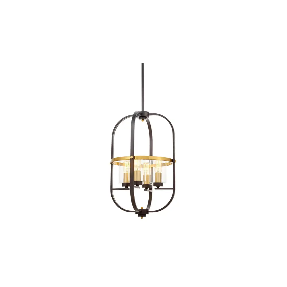 Фото 2 Люстра подвесная светодиодная LUMINA DECO LDP 1141-4 BK+MD Monterey 4 лампы 16 м² цвет черный Фото 2 Люстра подвесная светодиодная LUMINA DECO LDP 1141-4 BK+MD Monterey 4 лампы 16 м² цвет черный