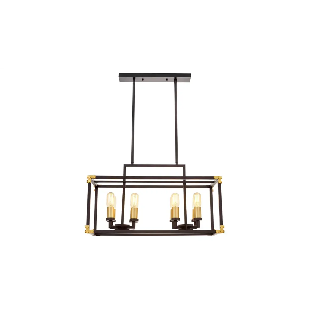 Фото Люстра подвесная светодиодная LUMINA DECO LDP 1140-8 BK+MD Waldorf 8 ламп 32 м² цвет черный Фото Люстра подвесная светодиодная LUMINA DECO LDP 1140-8 BK+MD Waldorf 8 ламп 32 м² цвет черный