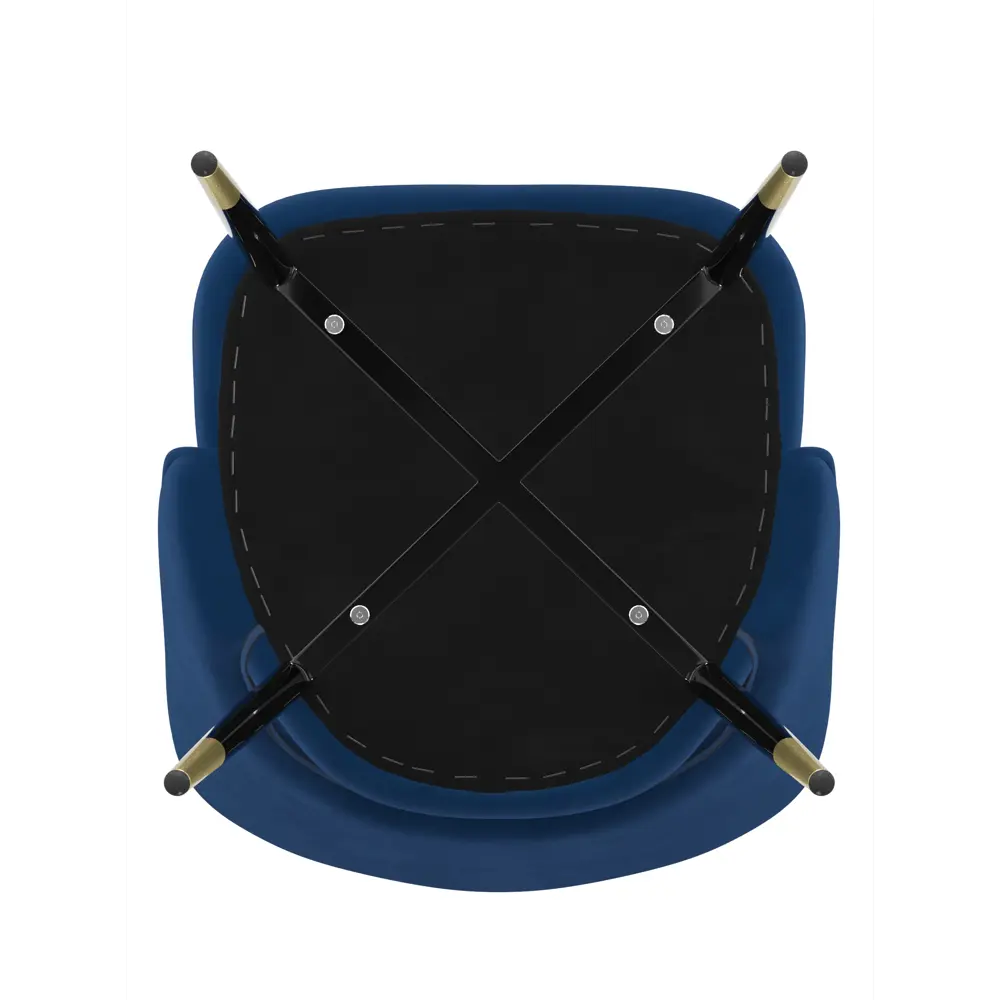 Фото 5 Кухонный стул Milavio Монако light 20Ч/З 81x55x47 см ткань цвет синий Фото 5 Кухонный стул Milavio Монако light 20Ч/З 81x55x47 см ткань цвет синий