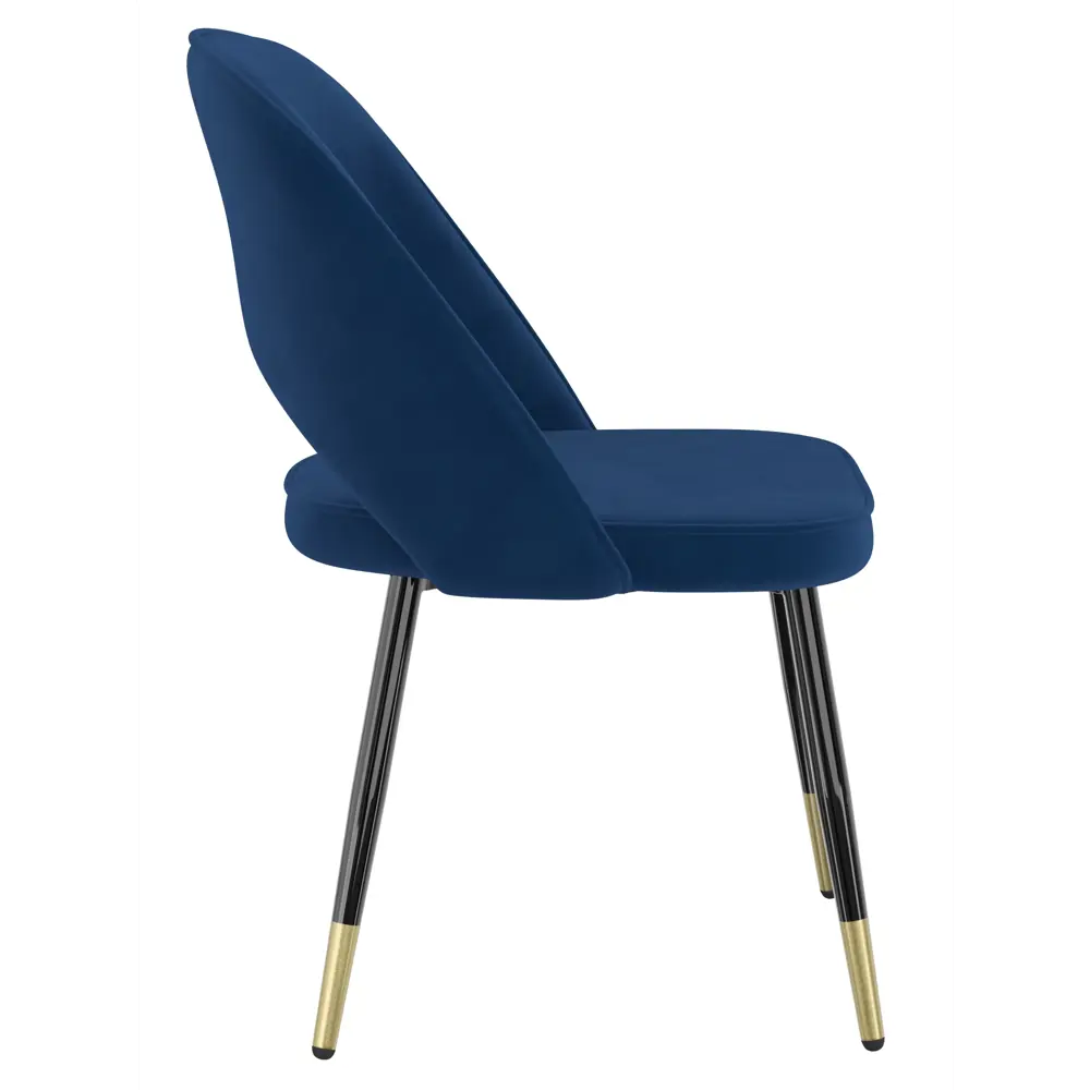 Фото 3 Кухонный стул Milavio Монако light 20Ч/З 81x55x47 см ткань цвет синий Фото 3 Кухонный стул Milavio Монако light 20Ч/З 81x55x47 см ткань цвет синий