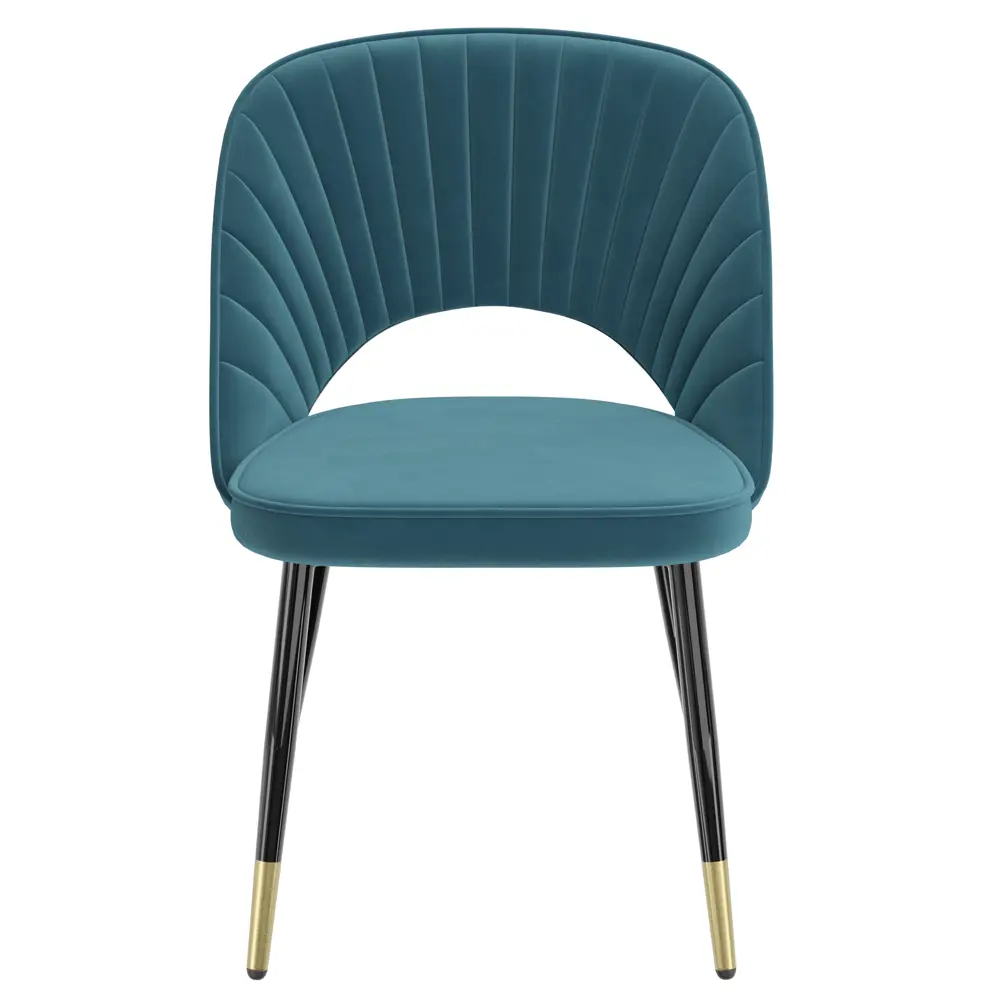 Фото 2 Кухонный стул Milavio Монако 17Ч/З 81x55x47 см ткань цвет синий Фото 2 Кухонный стул Milavio Монако 17Ч/З 81x55x47 см ткань цвет синий