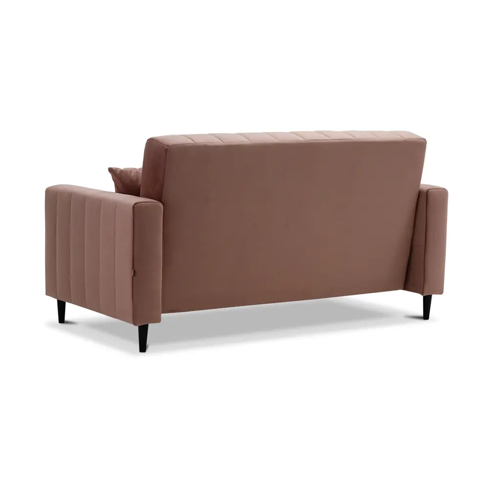 Фото 8 Диван Ладья Эмма мини Sultan Dark Cream 170x88x95 см велюр цвет розовый Фото 8 Диван Ладья Эмма мини Sultan Dark Cream 170x88x95 см велюр цвет розовый