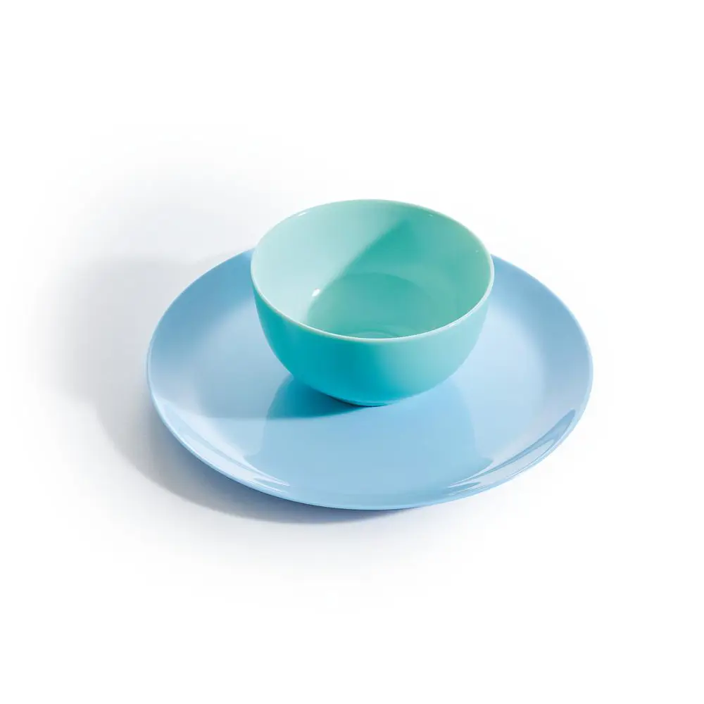 Фото 4 Тарелка обеденная Luminarc Diwali Light Blue М0212, 27 см Фото 4 Тарелка обеденная Luminarc Diwali Light Blue М0212, 27 см