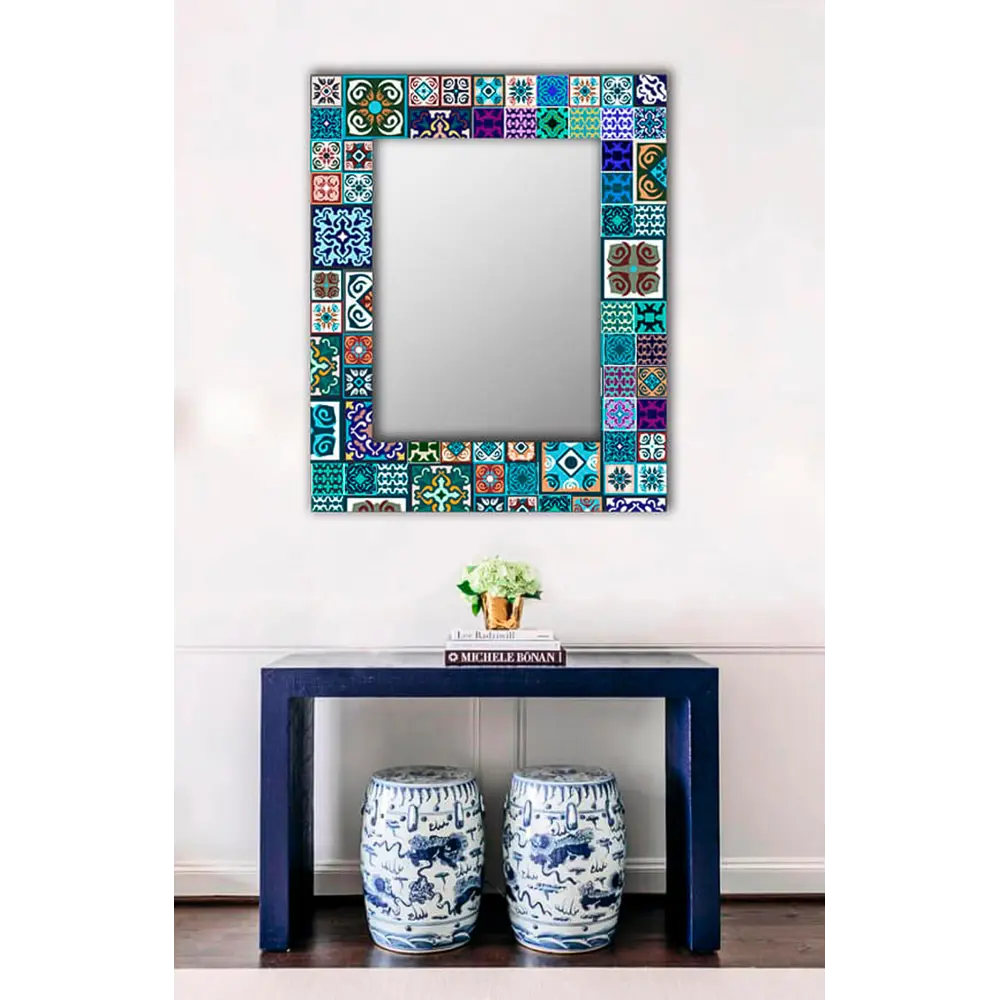 Фото 2 Настенное зеркало Дом Корлеоне Восточная плитка 65x80 см Фото 2 Настенное зеркало Дом Корлеоне Восточная плитка 65x80 см