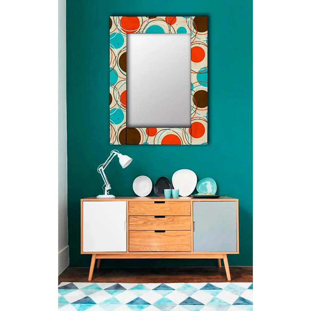 Фото 2 Настенное зеркало Дом Корлеоне Эмбер 65x80 см Фото 2 Настенное зеркало Дом Корлеоне Эмбер 65x80 см