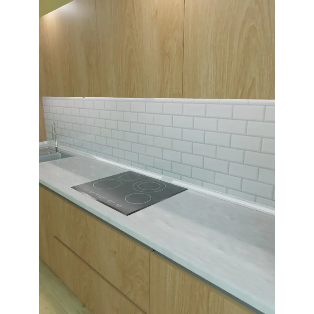 Фото 5 Декоративная кухонная панель Steindorf Бельканто 300x60x1 см ПВХ цвет белый Фото 5 Декоративная кухонная панель Steindorf Бельканто 300x60x1 см ПВХ цвет белый