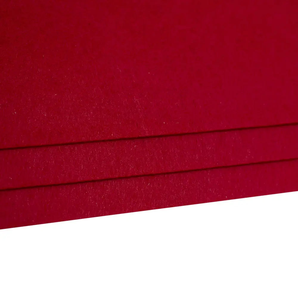 Фото 3 Фетр Astra&Craft листовой жесткий 1 мм 160 гр 20x30 см 3 шт красный цвет Фото 3 Фетр Astra&Craft листовой жесткий 1 мм 160 гр 20x30 см 3 шт красный цвет