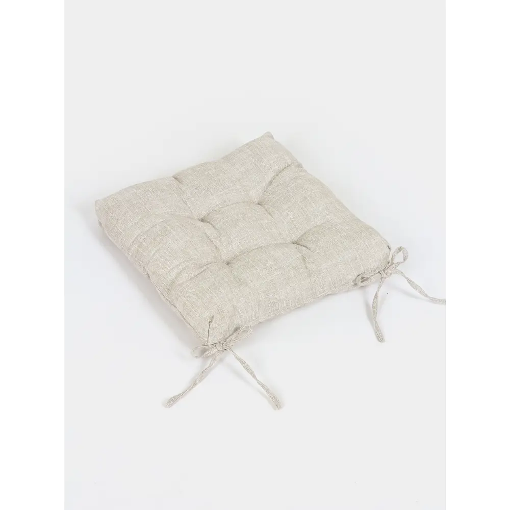 Фото 2 Подушка на стул Lizzy Home 35x35 см цвет серый Фото 2 Подушка на стул Lizzy Home 35x35 см цвет серый