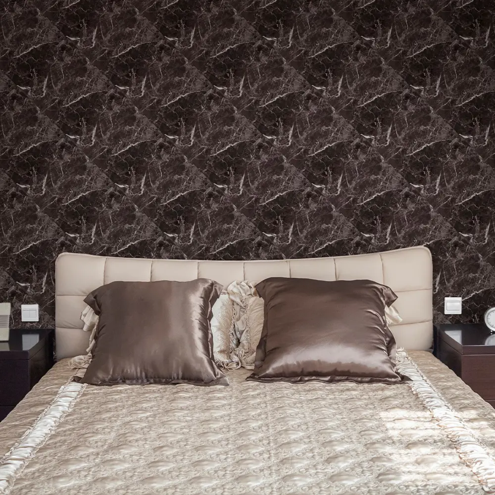 Фото 3 Комплект панелей ПВХ Bazzart 300x300мм 3.15м² 35шт мрамор коричневый матовый Фото 3 Комплект панелей ПВХ Bazzart 300x300мм 3.15м² 35шт мрамор коричневый матовый